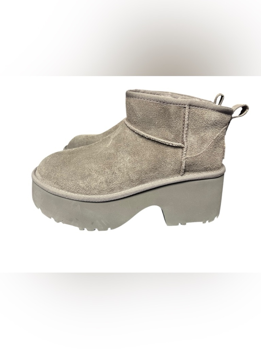 UGG Classic Ultra Mini New Heights Platform Boot Sz 8 - Picture 2 of 8